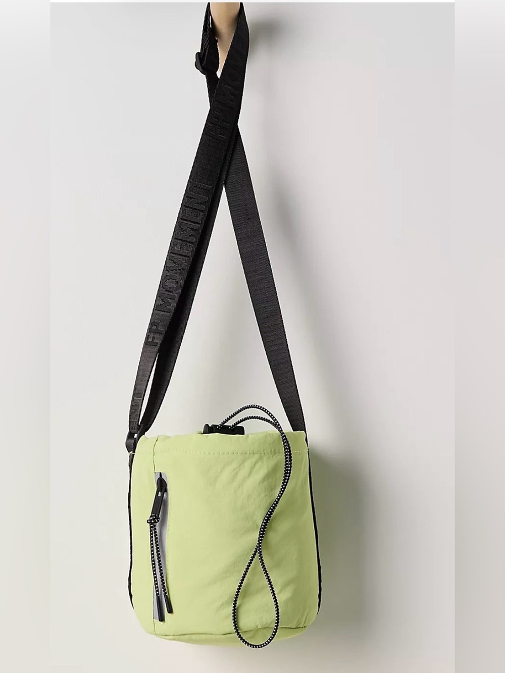 Free People Dusk To Dawn Quencher Sling Bag. NWT. Whipped lime